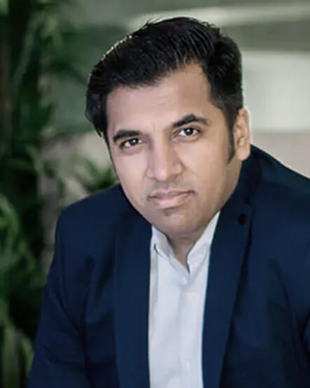 Portrait image of Amit Tripathi, founder & CEO at icogz